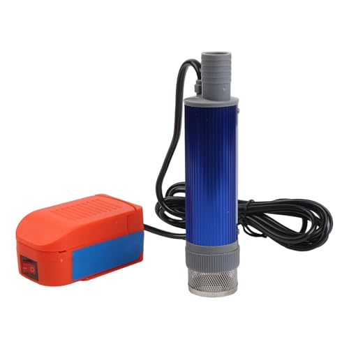 Auratrove Agua diésel sumergible, flujo de 40-60 l/min para 18 V BL1830 BL1840 BL1850 BL1860 y para dayi, cable portátil de transferencia de aceite de 2,4 m