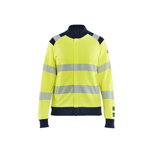 Sweat de travail zippé ajusté pour femme Blaklader veste haute visibilité