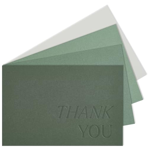 Beautiful Thank You Cards Set of 30 With Envelopes and Stickers - Elegant Blank Cards For Personalized Notes - Perfect Bulk Stationary Set For All Occasions incl. Weddings, Business & Baby Showers