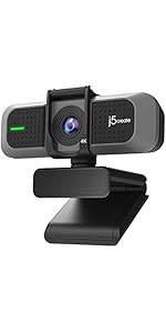 Amazon.co.jp: j5create 4K Ultra HD Webカメラ 4K 30fps 1078p 60fps