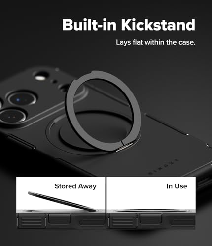 Coque pour iPhone 17 Pro Max étui MagSafe rigide et souple antichoc Ringke - 5