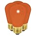 Satco 03964-11S14/CO 4-PACK S3964 Standard Screw Base Colored Scoreboard Sign Light Bulb