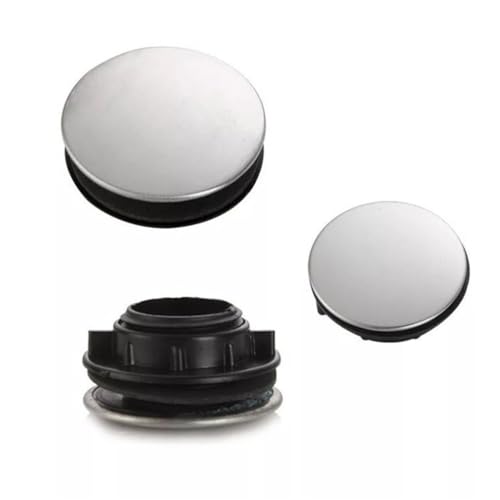Kitchen Faucet Hole Cover Stainless Steel, Premium Sink Tap Hole Cover, Brushed Stainless Steel