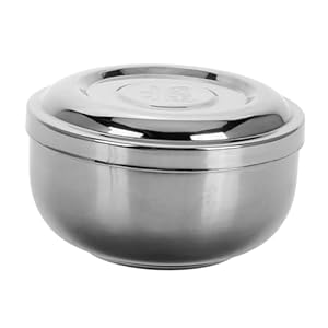 POPETPOP Edelstahl Suppenschüssel mit Deckel