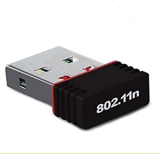 Mini usb wifi adapter for pc, Wireless USB Wifi dongle 802.11N, ideal for smooth HD video Portable internet Adapter for PC, Desktop and Laptop, Supports Windows 11/10/8.1/8/7/XP