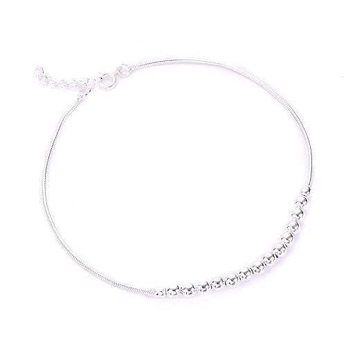 Pulsera de plata de ley 925 pura para niños y adultos unisex de DHRUVS COLLECTION