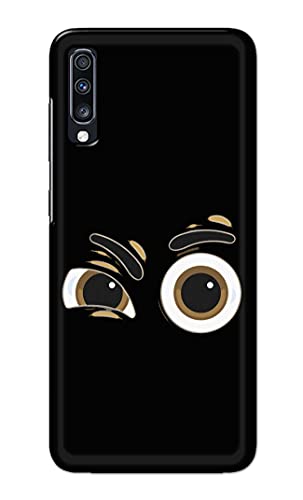 Image of PRINTFIDAA Funky Expression of Cartoon Eyes Printed Designer Hard Back Case Cover for Samsung Galaxy A70 / Samsung A70s, SM-A705FN / DS, SM-A705YN -(SS) MVN1004