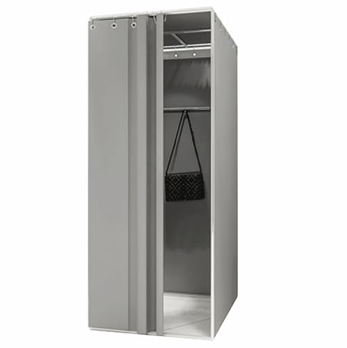 BtpOuy Spogliatoio Portatile Spogliatoio Portatile Verticale Tipo Quadrato Negozio di Abbigliamento Camerino Cambio temporaneo Mobile per studi di Negozi di Negozi per uffici per Teatri Backstage