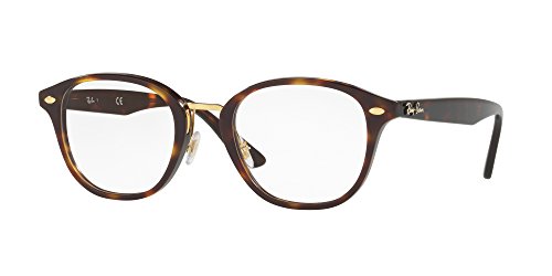 Image of Ray-Ban RX5355 Eyeglass Frames 5674-50 - Topaz Brown Havana /Havana Brown RX5355-5674-50
