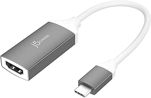 Adaptateur USB-C vers HDMI 4K j5create reparer un affichage flou sur grand ecran