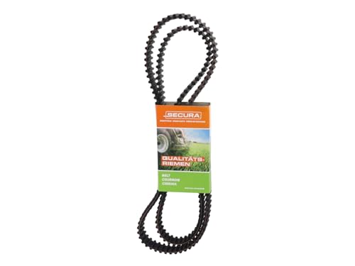 SECURA Courroie trapézoïdale compatible avec Castelgarden/GGP 35065600/0 Tracteur de pelouse Courroie dentée
