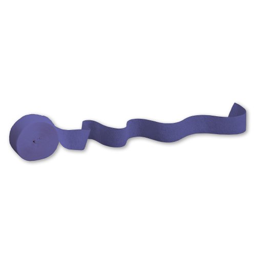 Crepe Streamers Purple