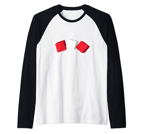 Flag Austria Raglan Baseball Tee, Black