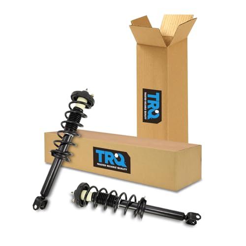 Image of TRQ Rear Loaded Quick Complete Shock Strut Spring Assembly Pair for Acura TSX