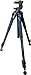 Oberwerk 3000 Tall Tripod - Sturdy Binocular & Camera Tripod Stand with Quick Release Head & 2 Versatile Quick-Release Plates | Aluminum, Portable, Extendable Tripod | Extends from 33