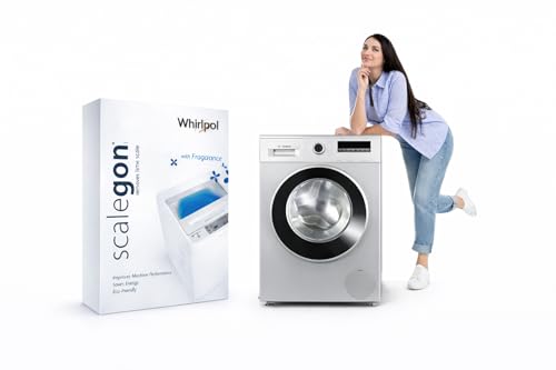 Image of Whirlpol Descale Compatiable For Whirlpool Scalegon Washing Machine Front Load And Top Load, Cleaning Powder, Descaler Powder, Drum Cleaner 100 G Each (Pack Of 3)