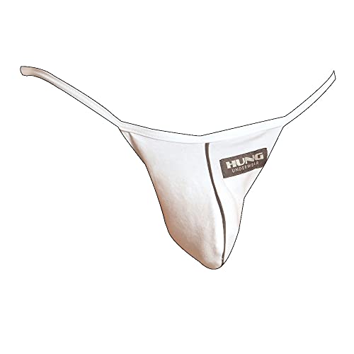 Hung Mens Shlong Thong Underpants Pouch Enhancing V Shape Sexy Back Bikini Underwear