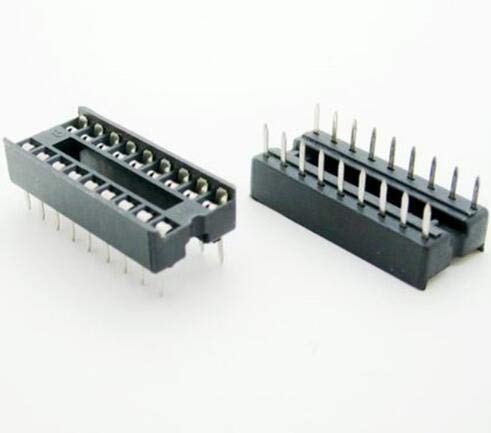 Wiring Connecting Terminals - 26PCS/Lot 18 Pin DIP Square Hole IC Sockets Adapter 18Pin Pitch 2.54mm Connector
