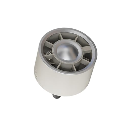 Ventilador de clip de salida de aire para coche con ángulos de luz ajustables, bajo ruido, ventilación de aire acondicionado, puerto tipo C, ventilación ABS con LED