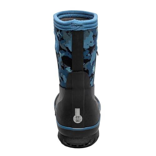 Image of BOGS Grasp Kids Waterproof Rain Boots, Insulated Winter Snow Boots | Winter Boots, for Rain, Snow & Mud with Easy Pull-On Handles for Toddlers, Boys & Girls, All-Weather Protection