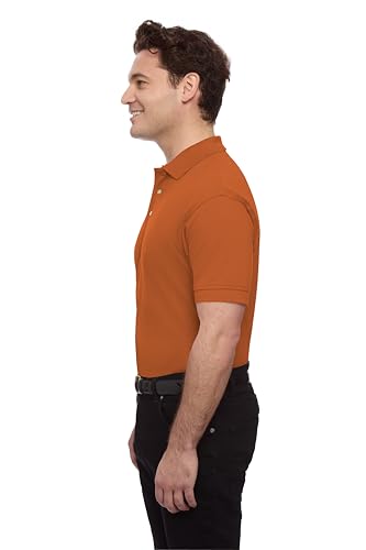 Blue Generation BG2201 Polo para Hombre de Algodón Piqué de Manga Corta | 100% algodón Egyptian ringspun, cuello de canalé, tapeta de 3 botones miniatura 3