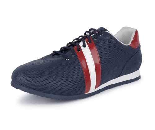Image of LOUIS STITCH Men's Casual Sneaker | Elastic auto Adjustable Laces Sneakers for Men | Sneakers Shoes | Comfortable and Lightweight | LSPSNK TP