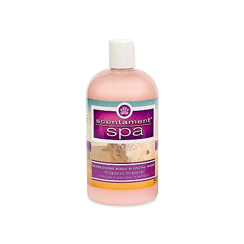 Image of Best Shot Scentament Spa Seasonal Body and Facial Wash, Tearless Shampoo, Hypoallergenic Body Wash, Removes Tear Stains, Tropical Breeze, 16 Oz.