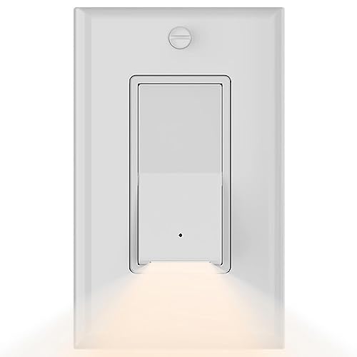 10Pack SOZULAMP Illuminated Light Switch-Single Pole Wall Switch15A 120/277V,3 Wire