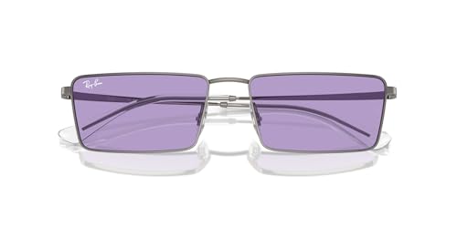 Image of Ray-Ban Unisex Rb3741 Emy Rectangular Sunglasses
