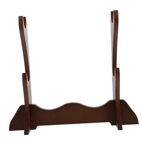 LIFKOME Multi-level Flute Display Wood Piccolo Rack Holder for Flutes Wooden Bracket Decorative Instrument Supply