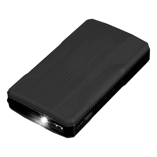 Arrancador De Batería para Coche - Caja De Arranque Portátil De 12 V | Cargador Portátil De Batería para Coche De 20 000 MAh, Arrancador De Emergencia Y Cargador Portátil De Batería, Dispositivo