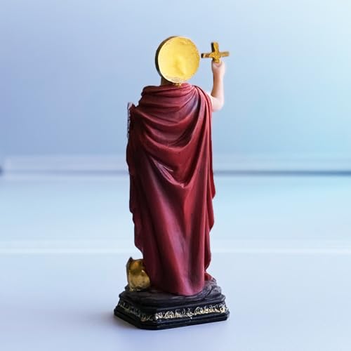 Estatua de Resina San Expedito 20.32 cm Figura Católica miniatura 4