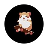 Zoom IMG-2 carino criceto skateboard kawaii amante Zoom IMG-2 carino criceto skateboard kawaii amante