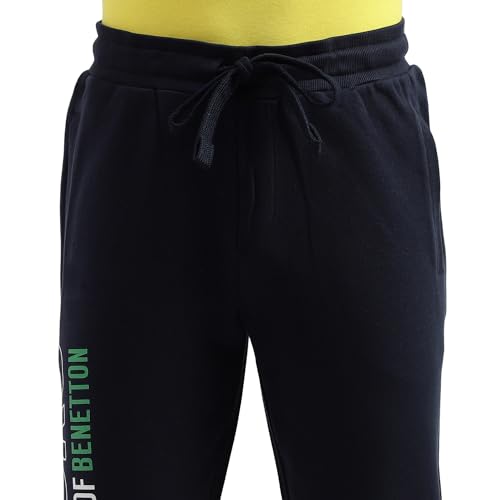 Image of UNITED COLORS OF BENETTON Men's Regular Mid Rise Track Pants