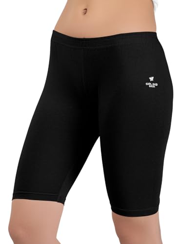 Image of Selsia Women's Cotton Regular Fit Cycling Shorts | Pack of 3 | (Multi Color)