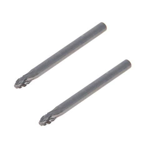 Fresas rotativas Auniwaig 3mm de metal, 2 piezas miniatura 1