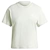 adidas Women's Essentials Small Logo T-Shirt, Linen Green, XS #3