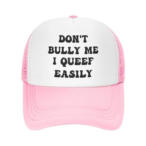 Gorra Trucker Dont Bully Me I Queef Easily Negra miniatura 1