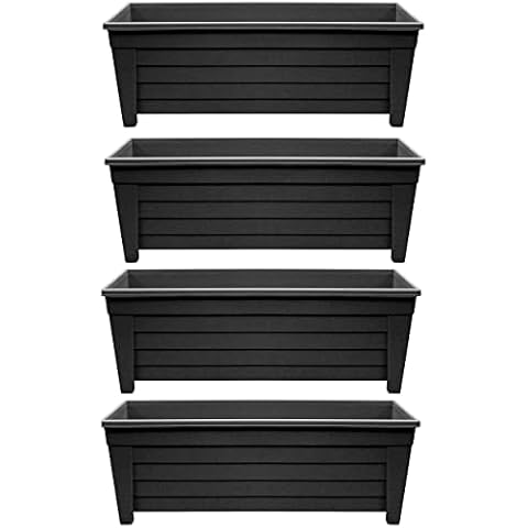 Optimal Products 55cm Plastic Plant Pot Cover