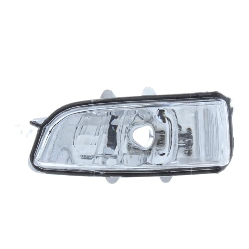 XYZ Parts Wing Door Mirror Indicator Turn Signal Light WY5W Bulb Type Clear Lens Compatible With Volvo V50 Estate 2007-2013 UK Passengers Side Left Hand Replacement
