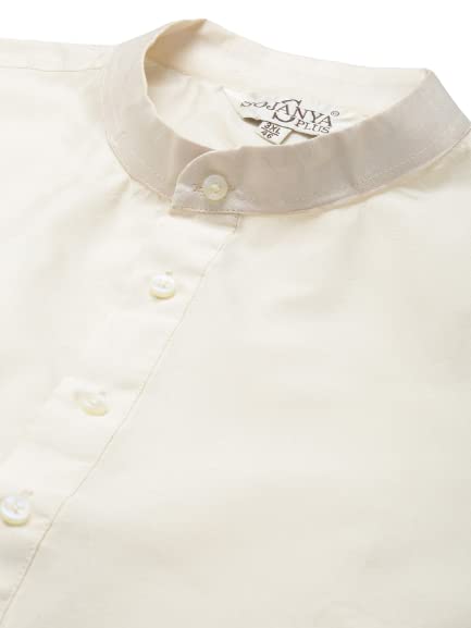 Image of SOJANYA (Since 1958, Men's Silk Blend Grey Kurta Pyjama & Silk Blend Jacket Combo