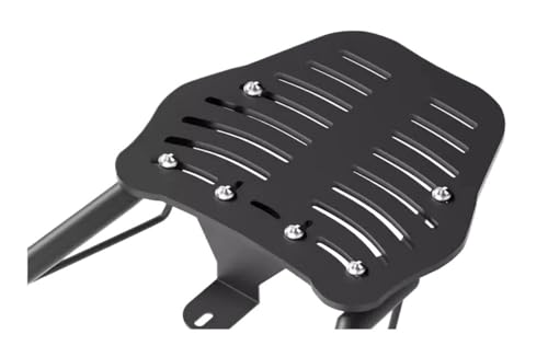Porte-Bagages Moto Réglable pour Tour Pack Noir