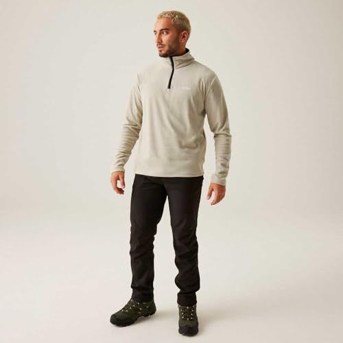 Regatta Hombre Thompson Lightweight Half Zip Fleece, Anti Pill, Durable & Quick Dry Midlayer - Perfecto para Aire Libre, Caminar, Senderismo y Acampar - imagen 3