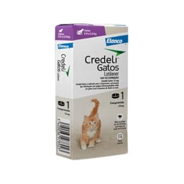 Antipulgas Credeli para Gatos de 0,9 a 2kg - 12mg Elanco