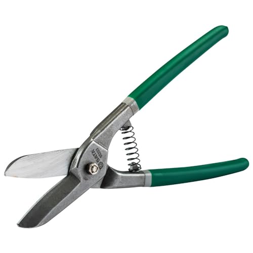 SATA ST93204 Tin Snips 350 mm, 14 Inch for a Straight Cut with Ergonomic and Dipped Handle and Spring Mechanism - Image 4
