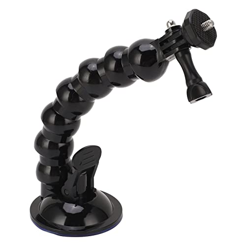 Soporte De Ventosa Para Cámara De Coche: Súper Adhesivo, Ajustable, Compatible Con Móviles Y Cámaras Deportivas