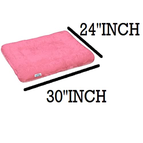 NEXTGO Floor Seat Cushions Yoga Meditation Mat Pooja aasan Soft Extra Comfortable Feather Touch Last Long Upto Washable Material Size 24 x 30 Inch 2 x 2.5 Fit Color PINK