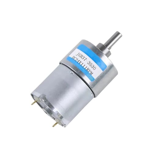 Moteur 24V JGB37-3530 avec engrenages en métal pour automatisation DIY