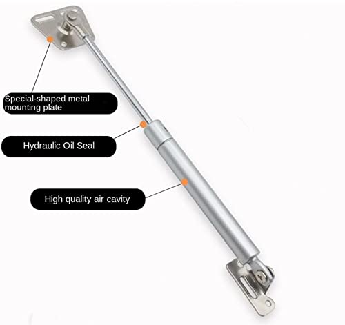 10PCS Furniture Cabinet Gas Spring Hinge Struts, Kitchen Cabinet Door Lift Pneumatic Support Hydraulic Gas Spring Stay Hold Pneumatic Hardware-Pressure: 100N/22.5lb (10pcs) by Yuudar - Used condition - Image 3