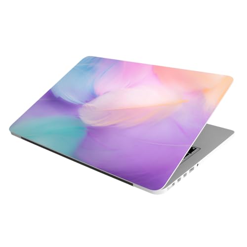 Image of Laptop Skin Stickers HD Quality Sticker for Laptops Upto 15.6 inch (Dustproof|Waterproof|Scratchproof|Reusable) - BE Pastel